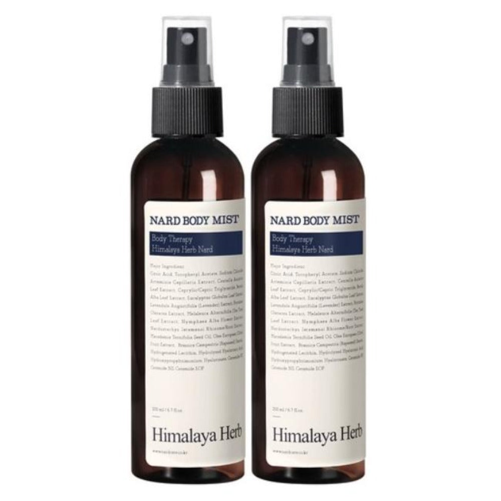 Nard Lavender Musk Body Mist 200ml*2Pcs