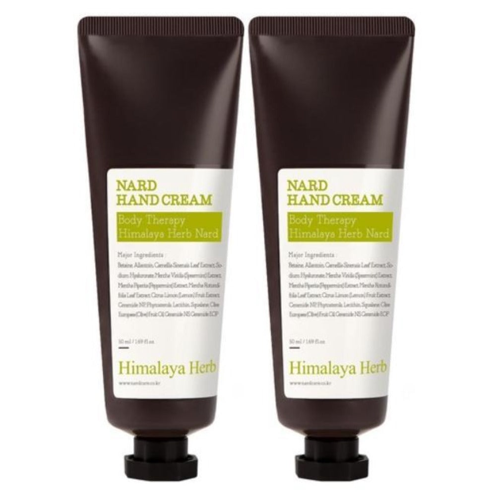 Nard Lemon Mint Hand Cream 50ml*2Pcs