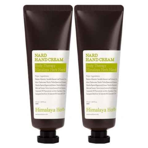 Nard Lemon Mint Hand Cream 50ml*2Pcs