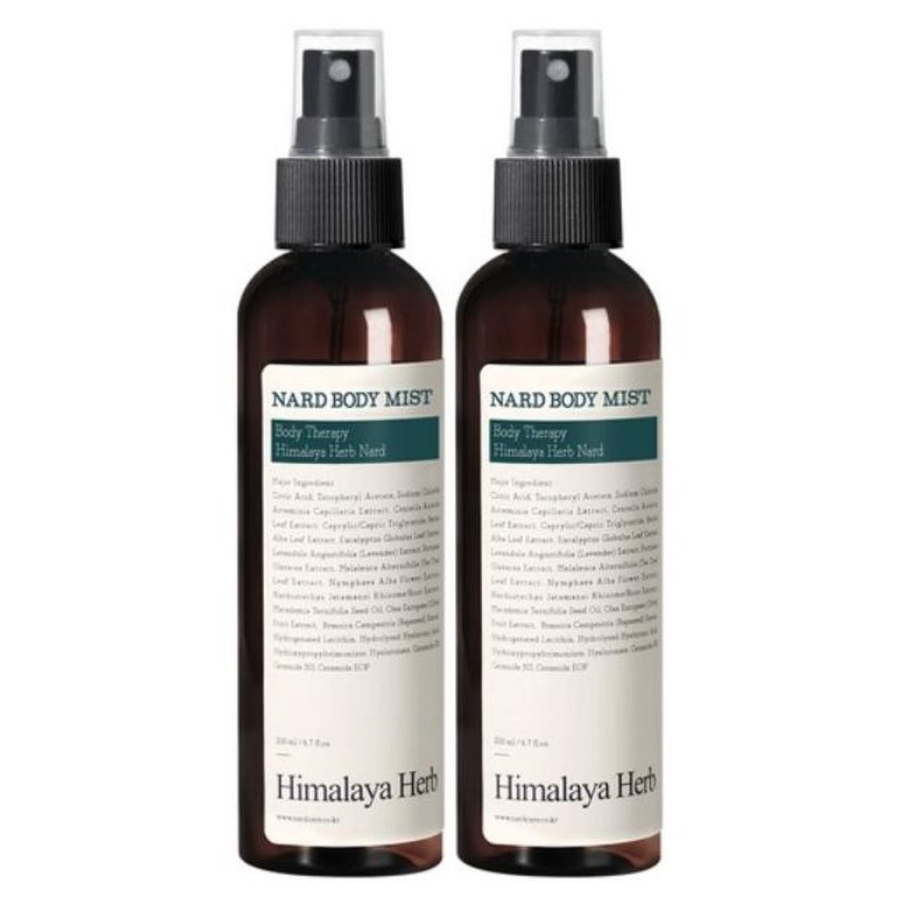 Nard Tea Tree Rosemary Body Mist 200ml*2Pcs