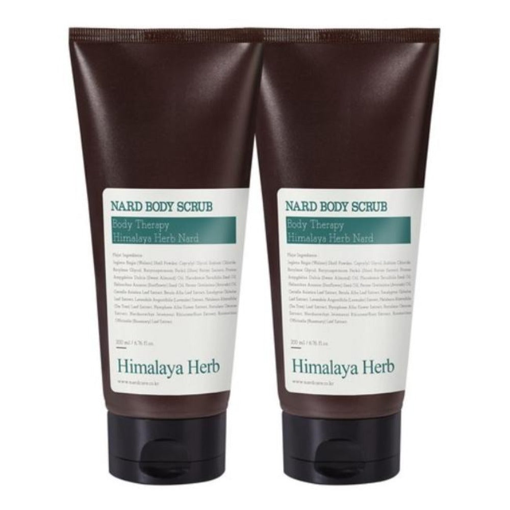 Nard Tea Tree Rosemary Body Scrub 200ml*2Pcs