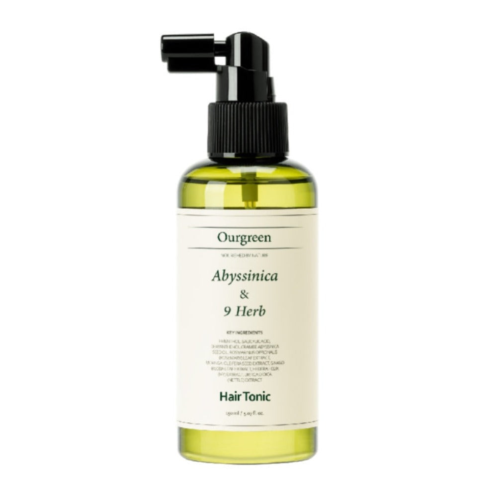 Ourgreen Abyssinica and 9 Herb Hair Tonic 150ml