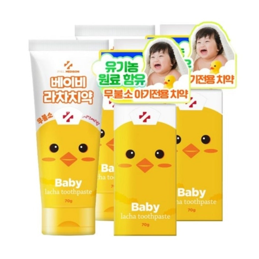 Paul Medison Baby Lacha Toothpaste Raspberry 70g*2Pcs