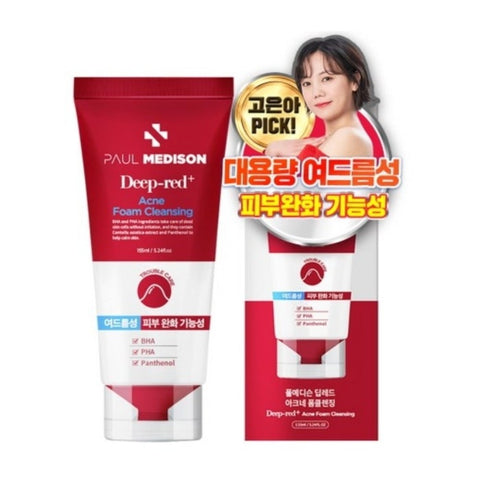 Paul Medison Deep-red Acne Foam Cleansing 155ml