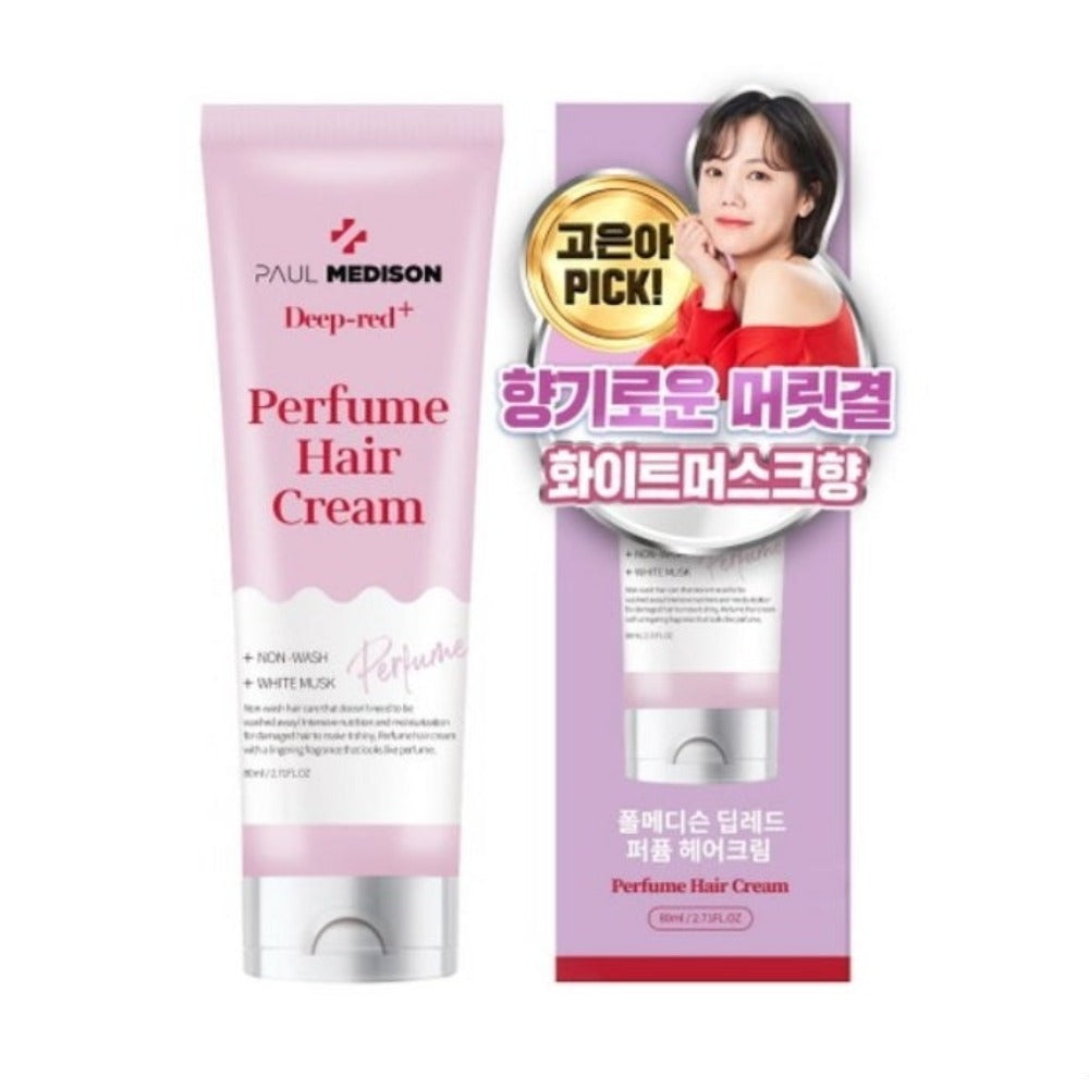 Paul Medison Deep-red Perfume Hair Cream White Musk 80ml