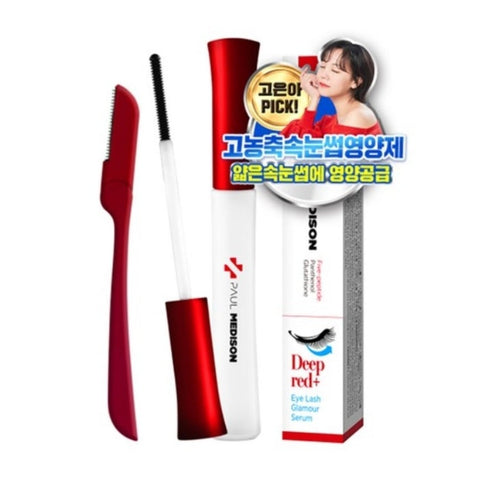 Paul Medison Eye Lash Glamour Serum 10ml + Eyebrow Knife
