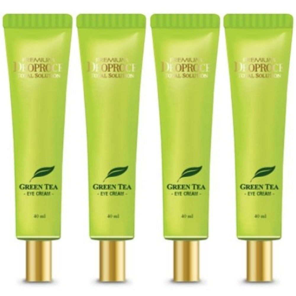 Premium Deoproce Green Tea Total Solution Eye Cream 40ml*4Pcs