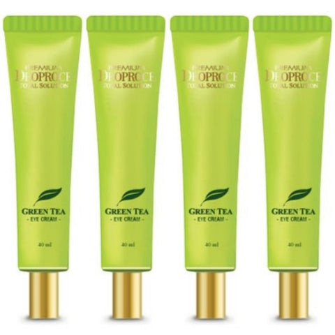 Premium Deoproce Green Tea Total Solution Eye Cream 40ml*4Pcs