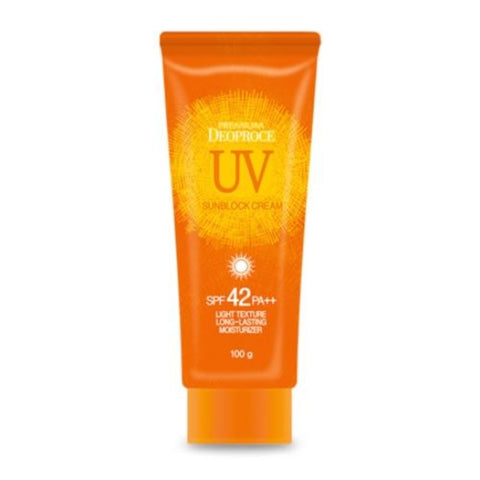 Premium Deoproce UV Sun Block Cream SPF42 PA++ 100g