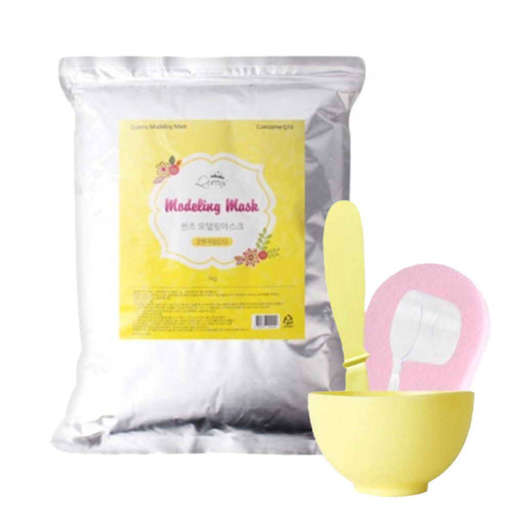 Queens Modeling Mask Pack Coenzyme Q10 1kg + Tools Set