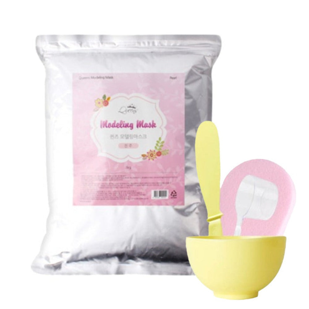 Queens Modeling Mask Pack Pearl 1kg + Tools Set