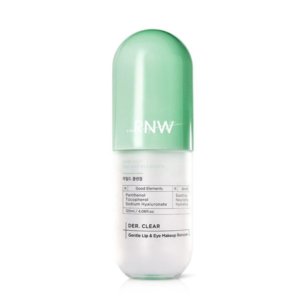 RNW Der Clear Gentle Lip & Eye Makeup Remover 120ml