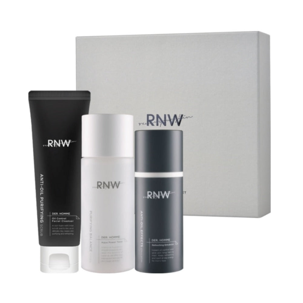RNW Der Homme Oil Control Skin Care 3 Pieces Set