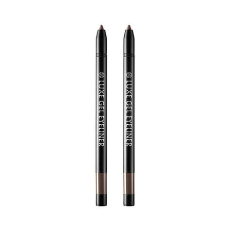 RiRe Luxe Gel Eyeliner No.2 Dark Brown 0.5g*2Pcs