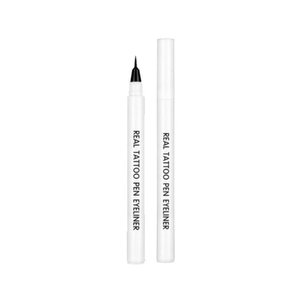 RiRe Real Tattoo Pen Eyeliner Deep Black 0.8ml*2Pcs