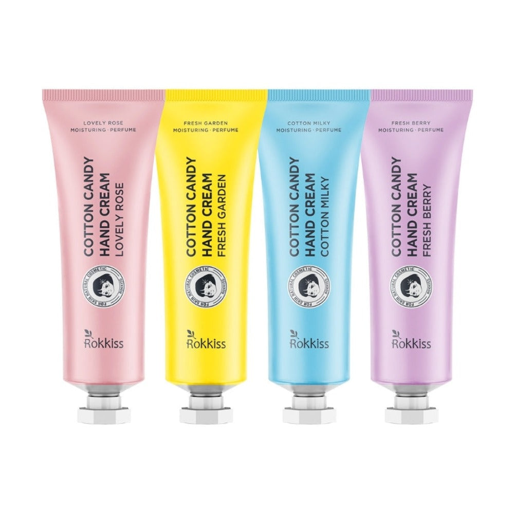 Rokkiss Cotton Candy Hand Cream 50g*4Pcs