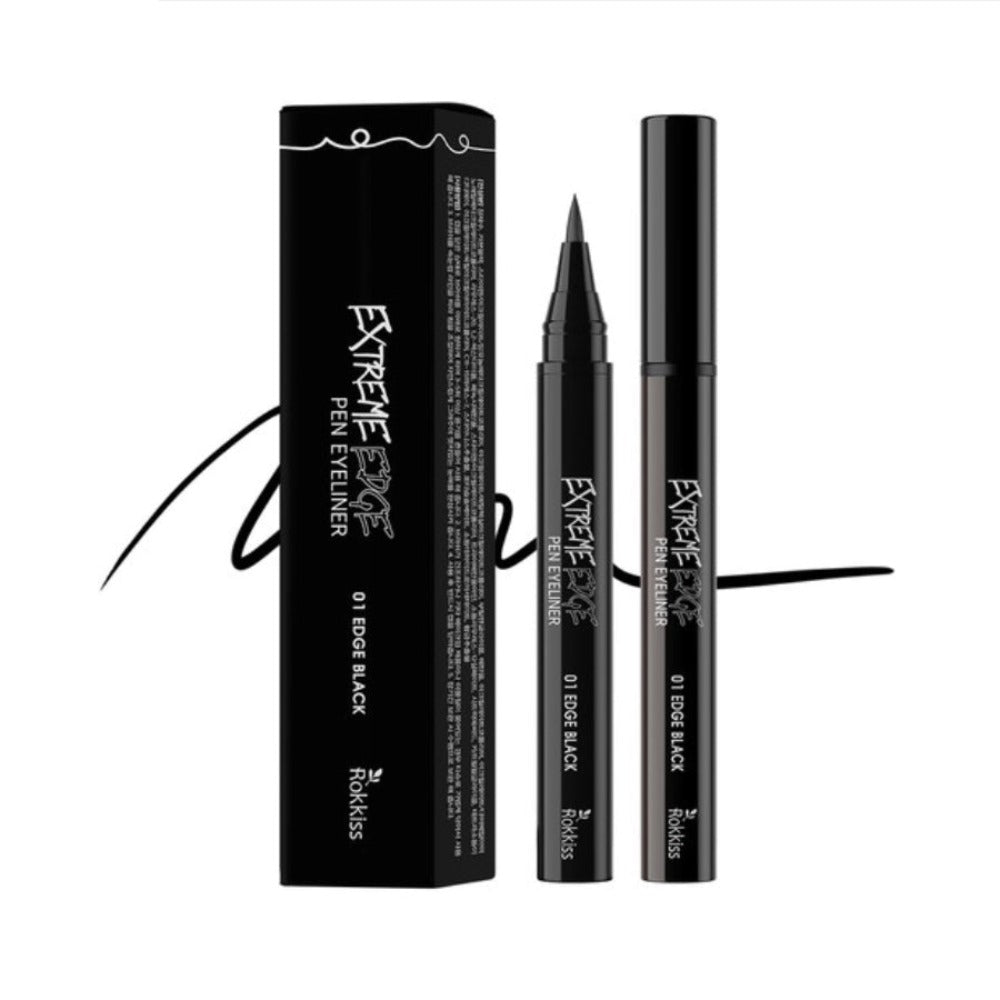 Rokkiss Extreme Edge Pen Eyeliner 01 Edge Black 0.5g*2Pcs