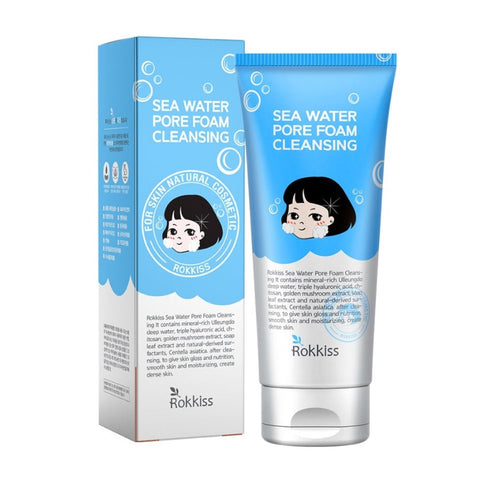 Rokkiss Sea Water Pore Foam Cleansing 120ml