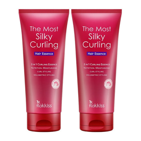 Rokkiss The Most Silky Curling Hair Essence 120ml*2Pcs
