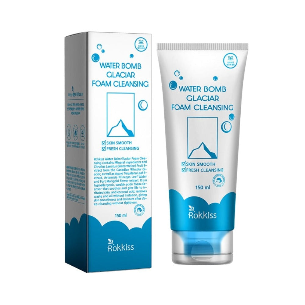 Rokkiss Water Bomb Glaciar Foam Cleansing 150ml