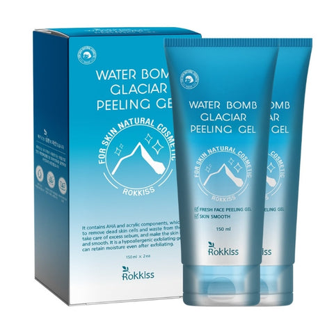 Rokkiss Water Bomb Glaciar Peeling Gel 150ml*2Pcs
