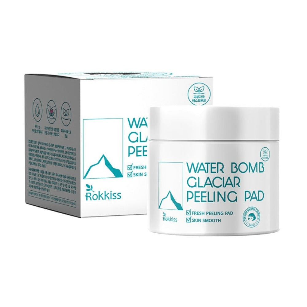 Rokkiss Water Bomb Glaciar Peeling Pad 70ea 150ml