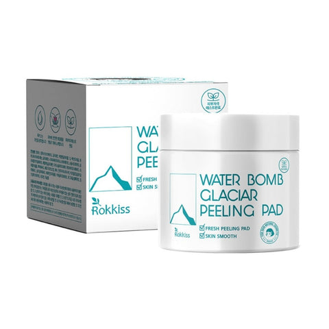 Rokkiss Water Bomb Glaciar Peeling Pad 70ea 150ml