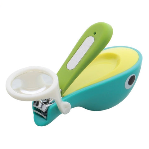Royal Whale Baby Nail Clipper with a Magnifying Glass Made in Korea