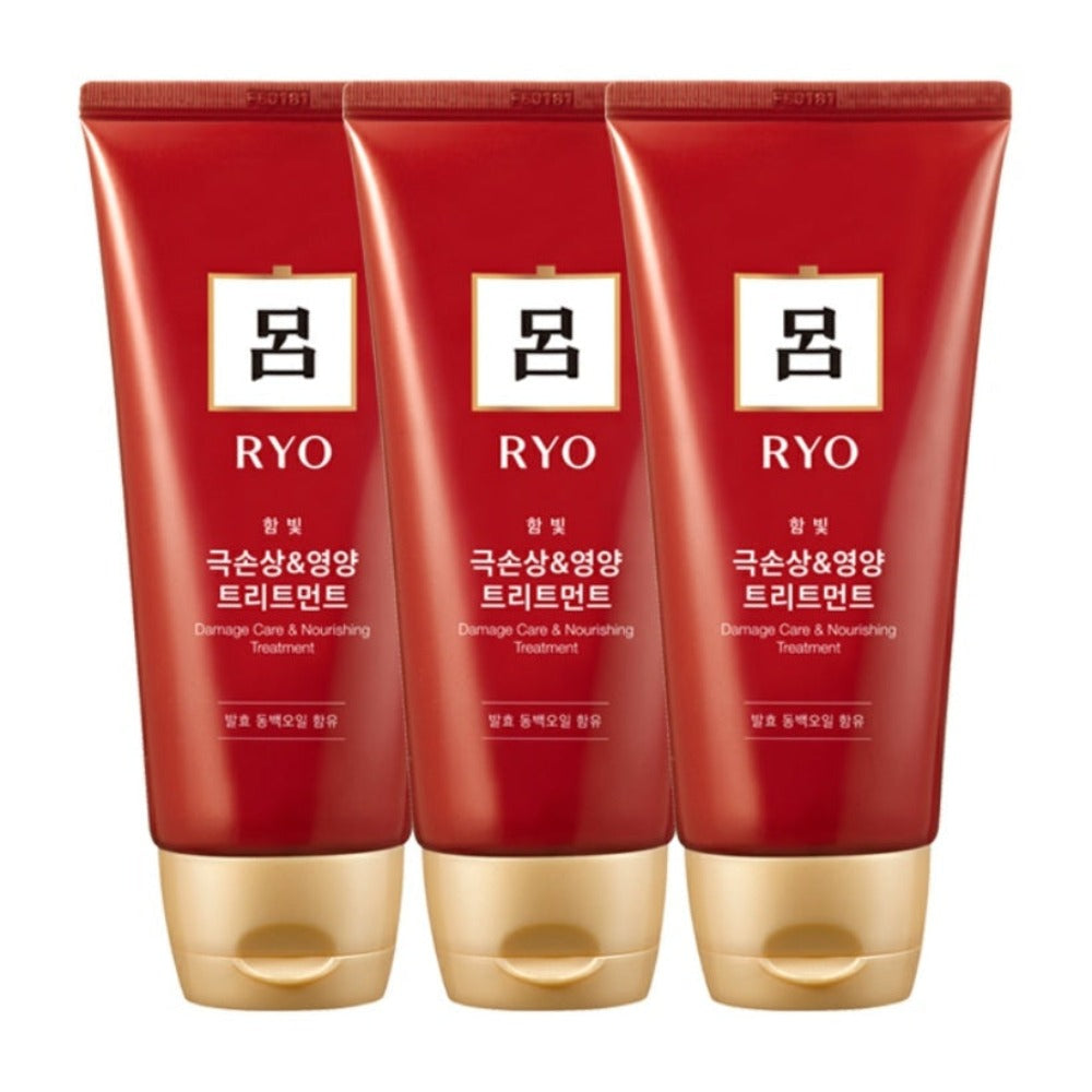 Ryo Damage Care & Nourishing Treatment 180ml*3Pcs