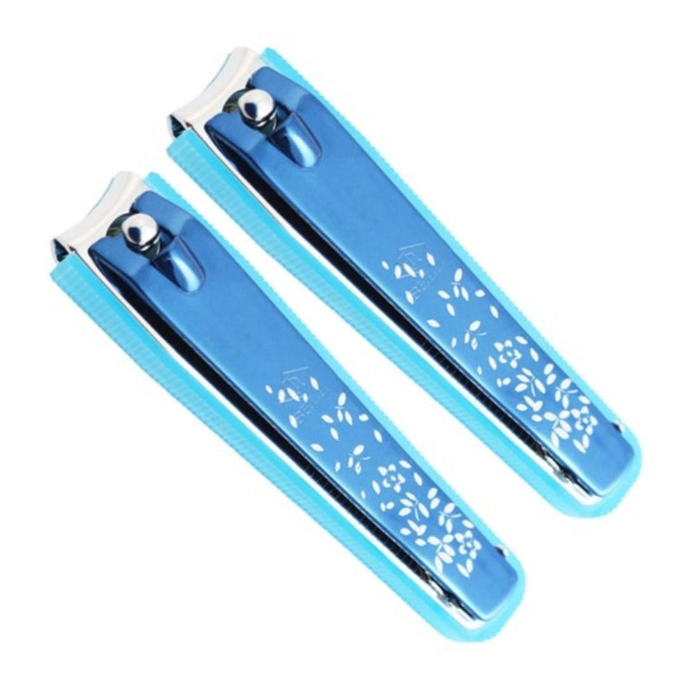Sevenstar Premium Blue Large Nail Clippers 2 Pieces Set Made in Korea