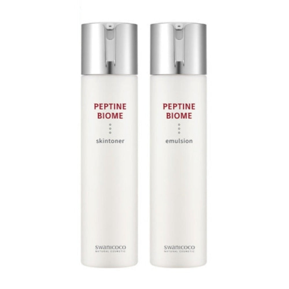 Swanicoco Peptine Biome Toner Emulsion 2 Pieces Set