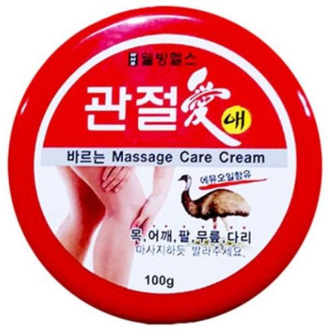 Well-being Health Emu Oil Joint Massage Care Cream 100g